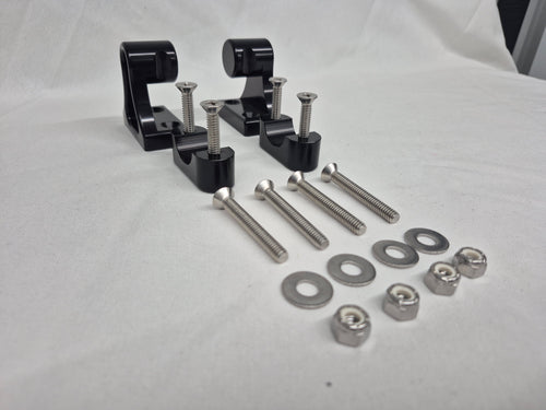 Angled adapter mounting kit